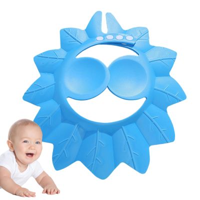 Adjustable Protective Shower Cap with Visor, Portable