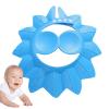 Adjustable Protective Shower Cap with Visor, Portable view 1