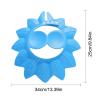 Adjustable Protective Shower Cap with Visor, Portable view 2
