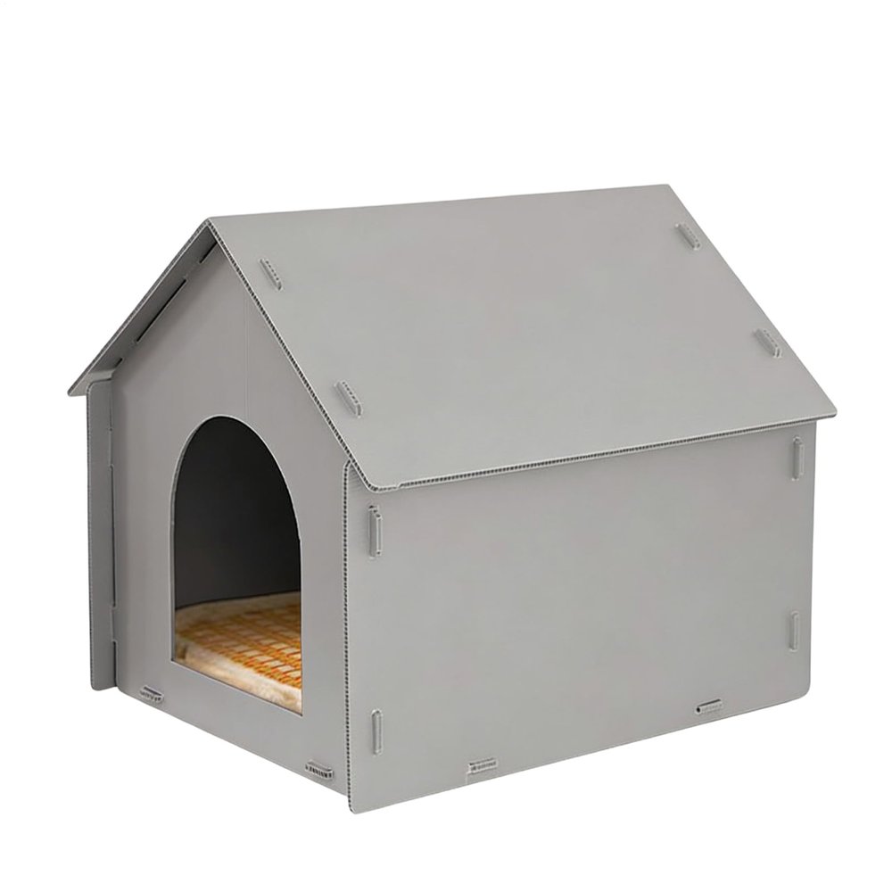 Weatherproof Waterproof Enclosed Outdoor Cat House