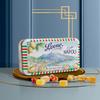 Leone Since 1857 Citrus Fruit Jelly Candies in Postcard Tin, Vegan and Gluten-Free, 200 g view 1