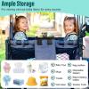 Non-Slip Stroller Snack Tray Attachment view 2