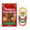 Christmas Silicone Hair Ties for Ponytails view 1