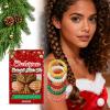 Christmas Silicone Hair Ties for Ponytails view 3