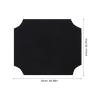 Healifty Elevated Dog Bed Replacement Cover, Removable and Washable, 71 x 61 cm, Black view 2