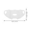 HOMSFOU 4-Piece Gel Face Masks with Sun Protection, White Stretch Fabric view 2