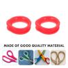 Homoyoyo 4-Pack Silicone Finger Rings for Scissors view 3