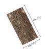 VERDANVERSE 2-Piece Cork Bark Terrarium Background, 10 x 20 cm, for Reptiles and Aquariums view 2