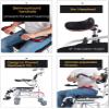 Reclining Shower Commode Chair, 4-in-1 Multifunctional Mobility Chair view 4