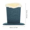 Mikikit Plush and Fabric Eyeglass Holder for Office and Bedroom view 2