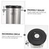 Toyvian 1.8 L Sealed Stainless Steel Pet Food Container with Spoon view 3