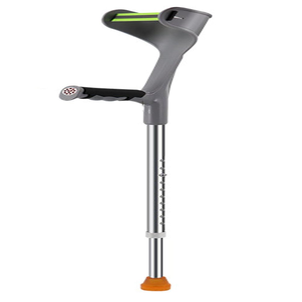 Foldable Height-Adjustable Forearm Crutches with Ergonomic Design