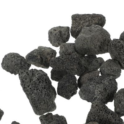 BELLIFFY 500 g Black Volcanic Aromatherapy Stone, 2–3 cm, for Aquariums and Flower Pots