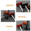 2-Piece Razor Head Covers, Faux Leather and Iron view 3