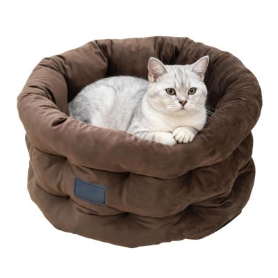 Generic Cat Bed with Washable Raised Edge for Sofa and Couch