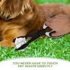 DECHOUS Portable Dog Pooper Scooper with Ergonomic Handle view 3