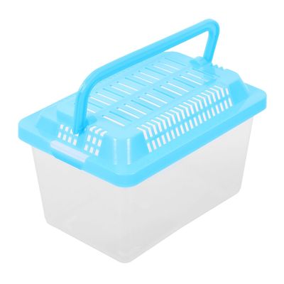VALICLUD Portable Transparent Turtle Box 13x9x9cm