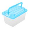 VALICLUD Portable Transparent Turtle Box 13x9x9cm view 1