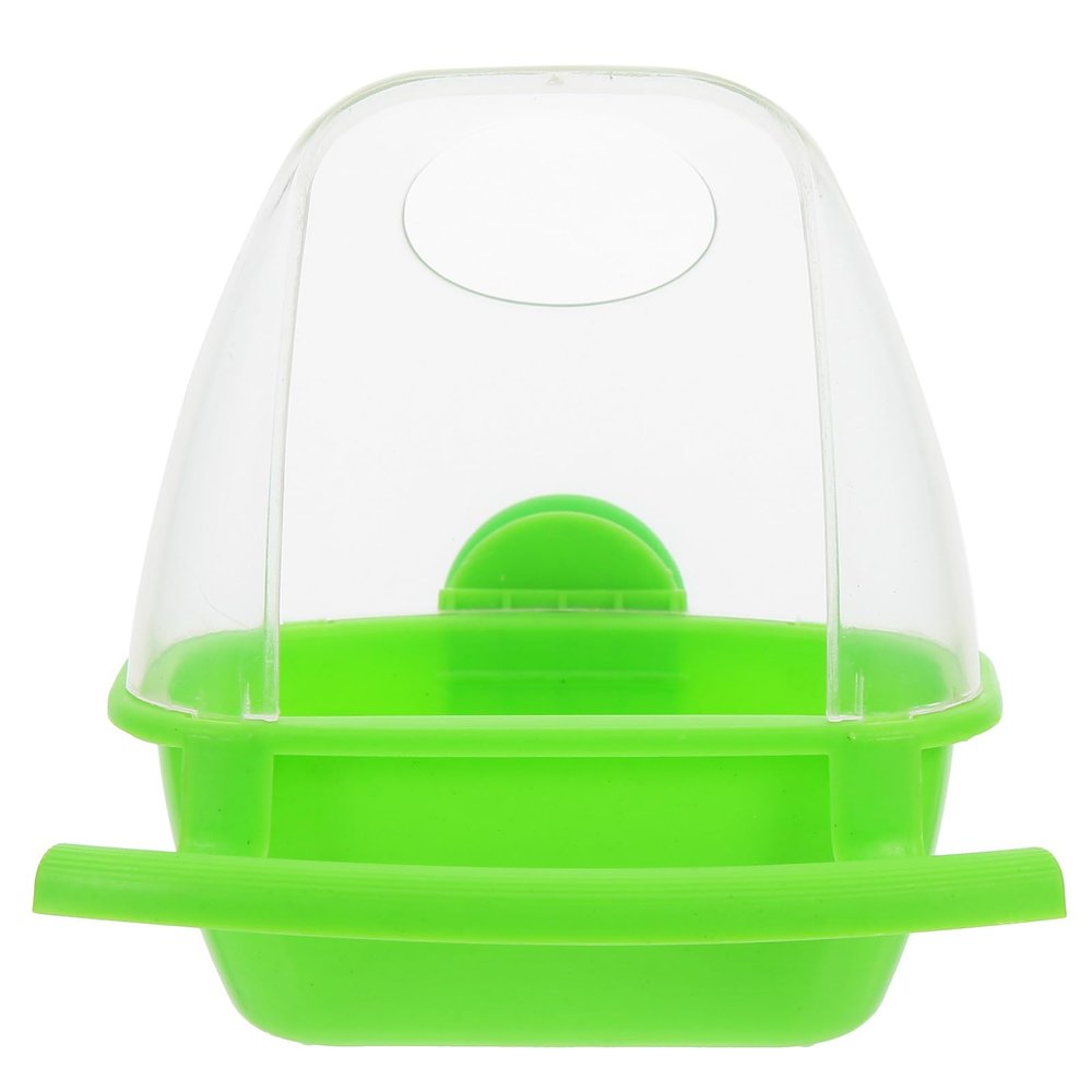 FRCOLOR Transparent Parrot Food Box