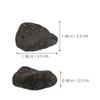 TOGEVAL Black Pumice Volcanic Stone for Aquariums and Flower Pots view 2