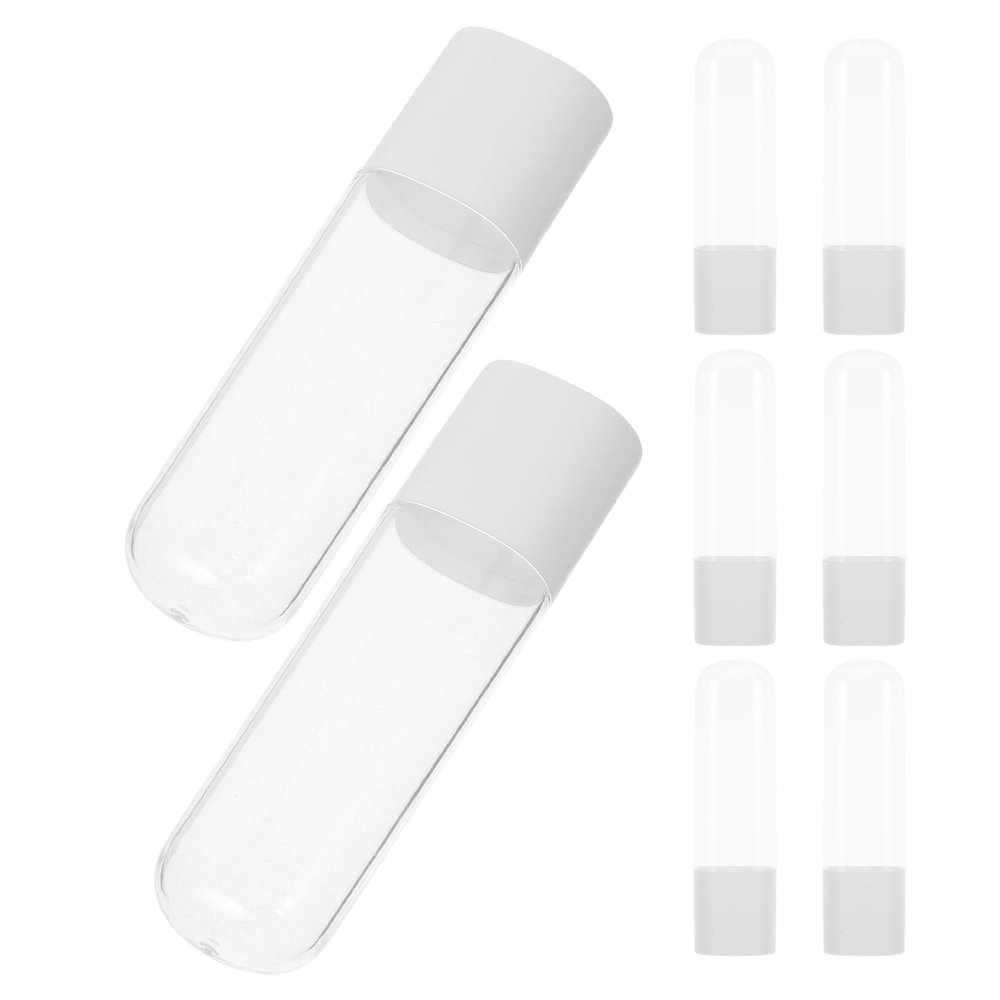 TOPPERFUN Travel Water Flosser Tip Holder, Lightweight, 8-Piece Plastic Case with Separate Compartments, Universal Compatibility