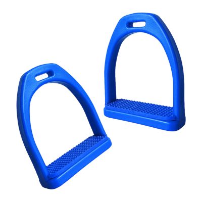 Woedpez Plastic Horse Stirrups with Non-Slip Rubber Pads