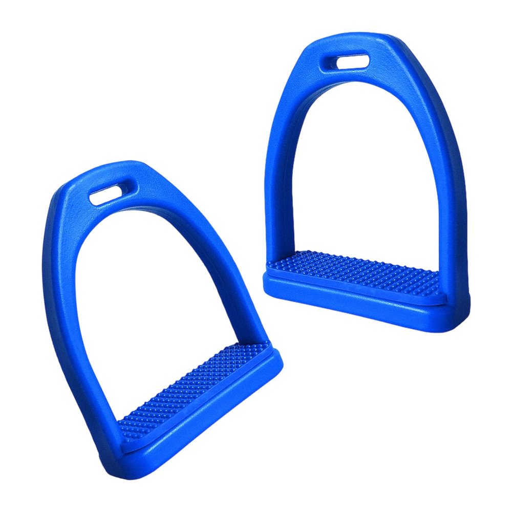 Woedpez Plastic Horse Stirrups with Non-Slip Rubber Pads