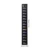 HOLIDYOYO 2-Pack Self-Adhesive Aquarium Thermometer Strips view 2