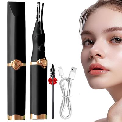2-in-1 Heated Eyelash Curler with 3 Temperature Modes