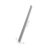 Hemobllo Self-Adhesive PVC Transition Strip 50 x 3 x 1 cm, Gray Ramp for Doors and Robot Vacuums view 2