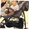 GANAZONO Oxford Stroller Organizer, Black, Lightweight, Removable view 4