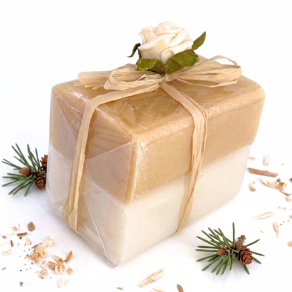 Sheep Milk Soap Gift Set, 2 x 100 g, Classic & Swiss Pine
