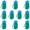 KHBUAB 10-Piece Green Sponge Fish Spawning Mops for Aquarium Egg Collection and Fry Rearing view 1