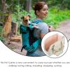 IMIKEYA Portable Pet Carrier for Small Dogs and Cats with Ventilation Pockets view 3