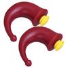 Red Plastic Nasal Rinse Bottles for Adults, 2-Pack view 1