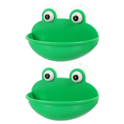 Reptile Resting Place for Lizards and Reptiles, 2-Piece, Green ABS
