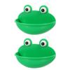 Reptile Resting Place for Lizards and Reptiles, 2-Piece, Green ABS view 1
