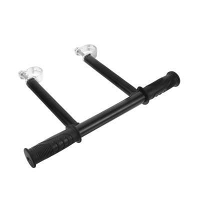Black Stroller Handle Extension with Height-Adjustable Grip