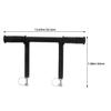 Black Stroller Handle Extension with Height-Adjustable Grip view 2