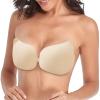LXGKEKSKG Invisible Silicone Breast Lift Covers for Women, Beige, B view 3