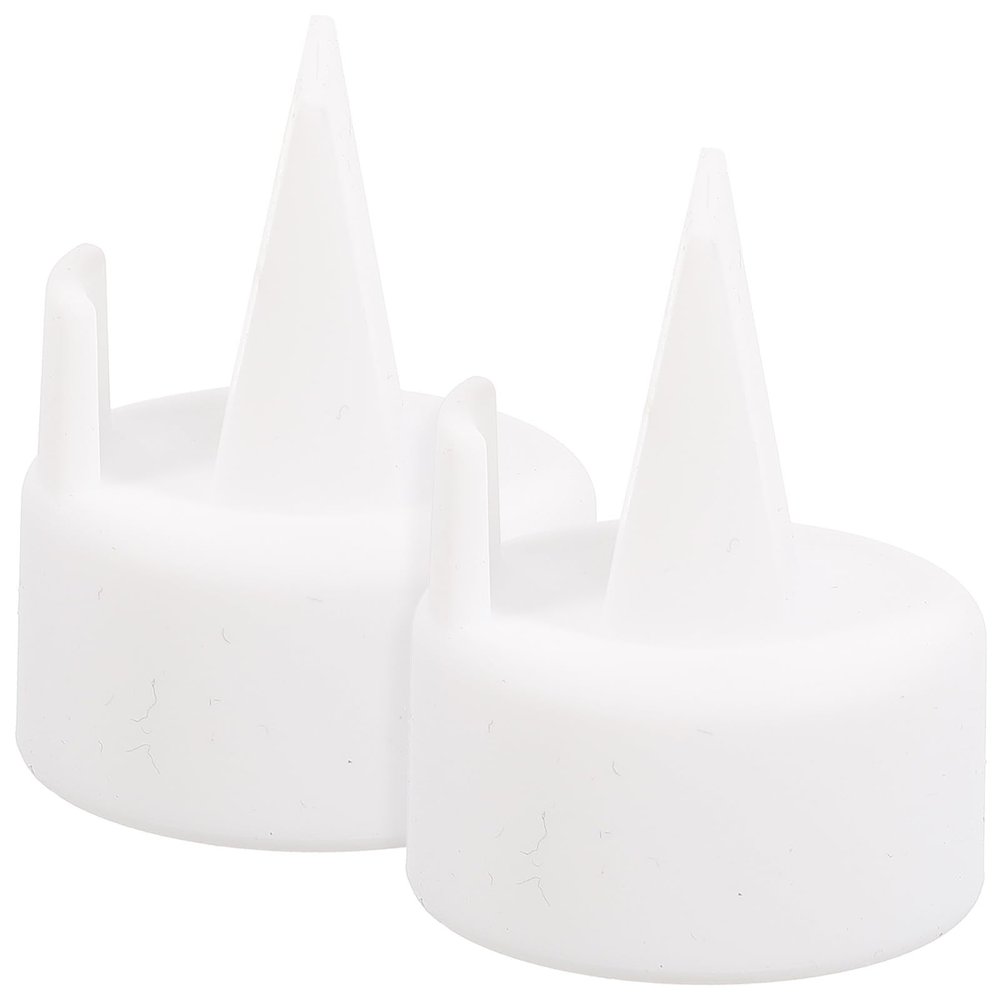 ibasenice Silicone Duckbill Valves for Breast Pumps, 2 Pieces