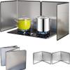 Stainless Steel Stove Cover and Oil Splash Guard for Scald Protection view 1