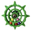 Bird Ship Wheel Toy with Colorful Beads view 1
