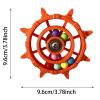 Bird Ship Wheel Toy with Colorful Beads view 3