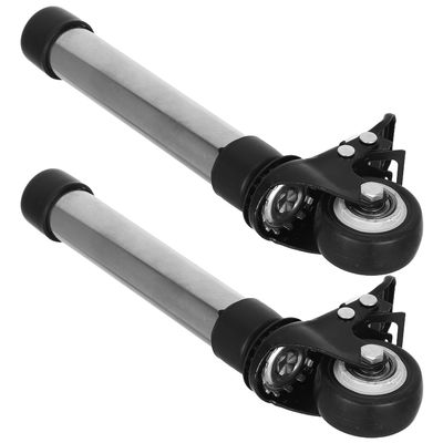 Yardenfun 2-Piece Heavy-Duty Stainless Steel Swivel Casters for Rollators