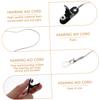 Hearing Aid Holder, 1 Pc., Silicone and Nylon with Clip view 3