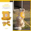 JUMPLAWN Outdoor Pet Backpack with Leash for Small Dogs view 4