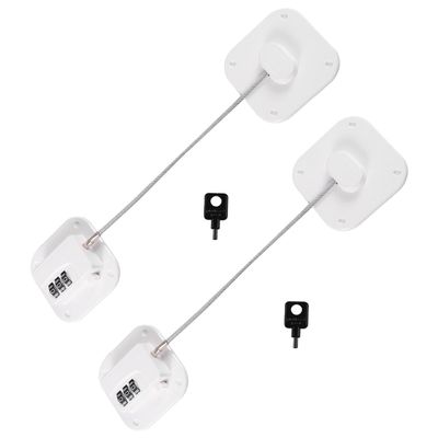 TOKIDNY 2-Pack Refrigerator Locks with Combination, No Drilling