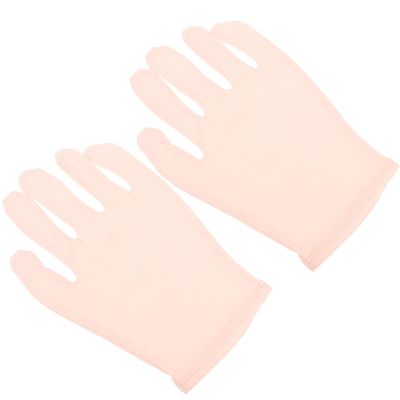 SOLUSTRE Spa Cotton Gloves for Dry Hands, 1 Pair