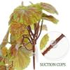 IMIKEYA Hanging Artificial Green Plant Decor for Reptile Terrariums view 3